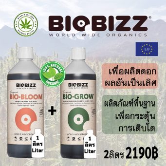 SIAM Cuttings biobizz-set-2-liter-bloom-grow